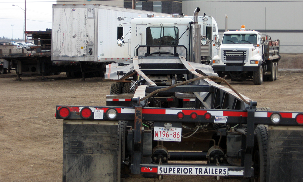 Truck and Trailer Frame Straightening Hayworth Equipment Sales, Edmonton