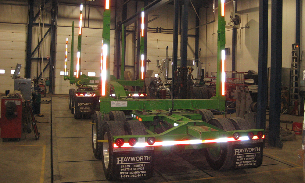 Truck and Trailer Frame Straightening Hayworth Equipment Sales, Edmonton