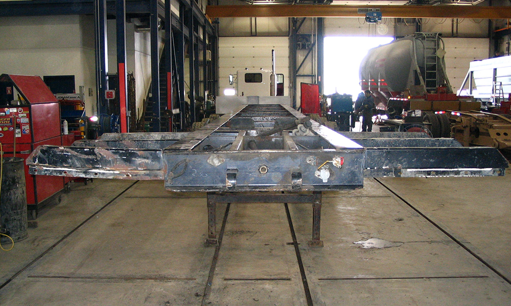 Truck and Trailer Frame Straightening Hayworth Equipment Sales, Edmonton