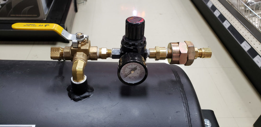 Hayworth pneumatic chemical spayer gauge