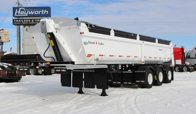 Canuck End Dump Trailer Front View