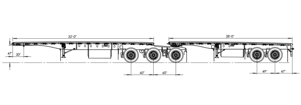 Gincor Super B Flat Deck Trailer - Hayworth Equipment Sales, Edmonton