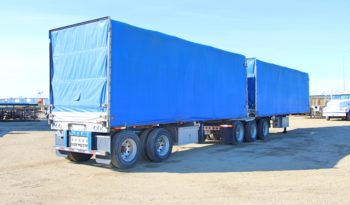 2009 Lode King B-Train Curtain Trailer full