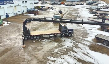 2015 Peterbilt 367 Tandem Tridem Crane Truck Deck full